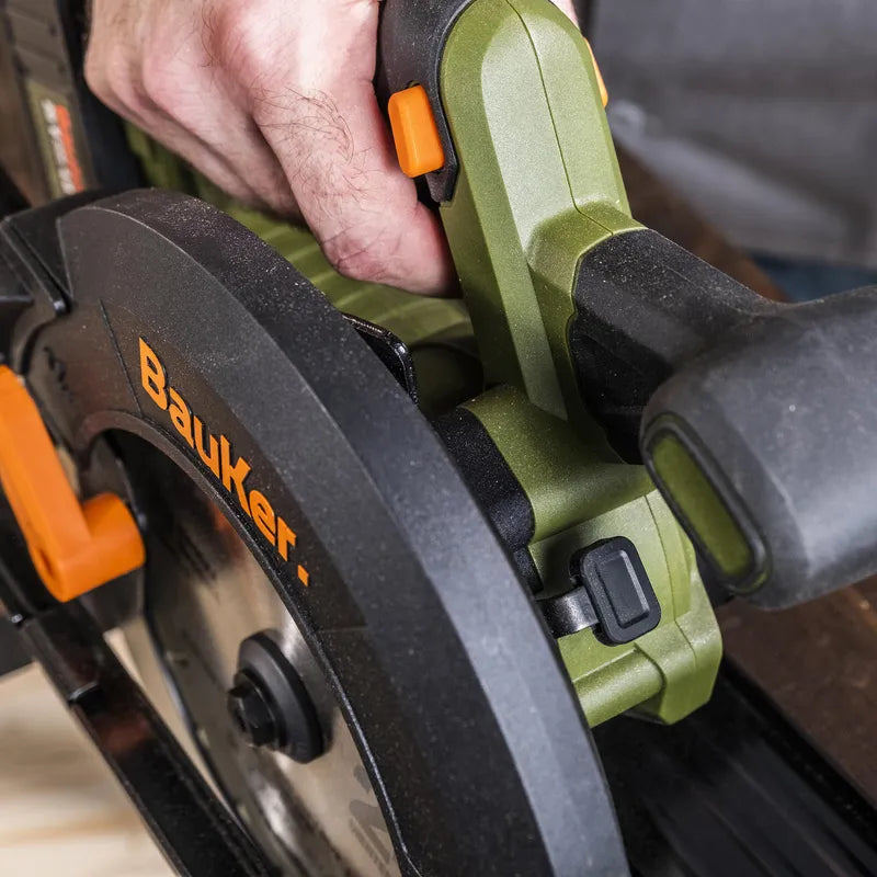 BAUKER Sierra Circular Inalámbrica 20 V Brushless sin Batería