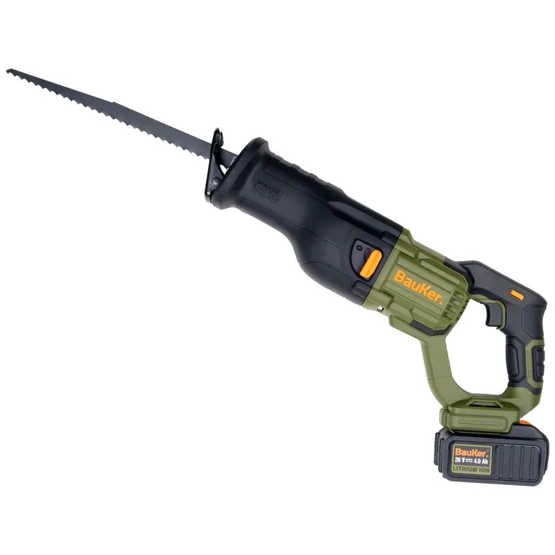 BAUKER Sierra Sable Inalámbrica 20 V Brushless sin Batería