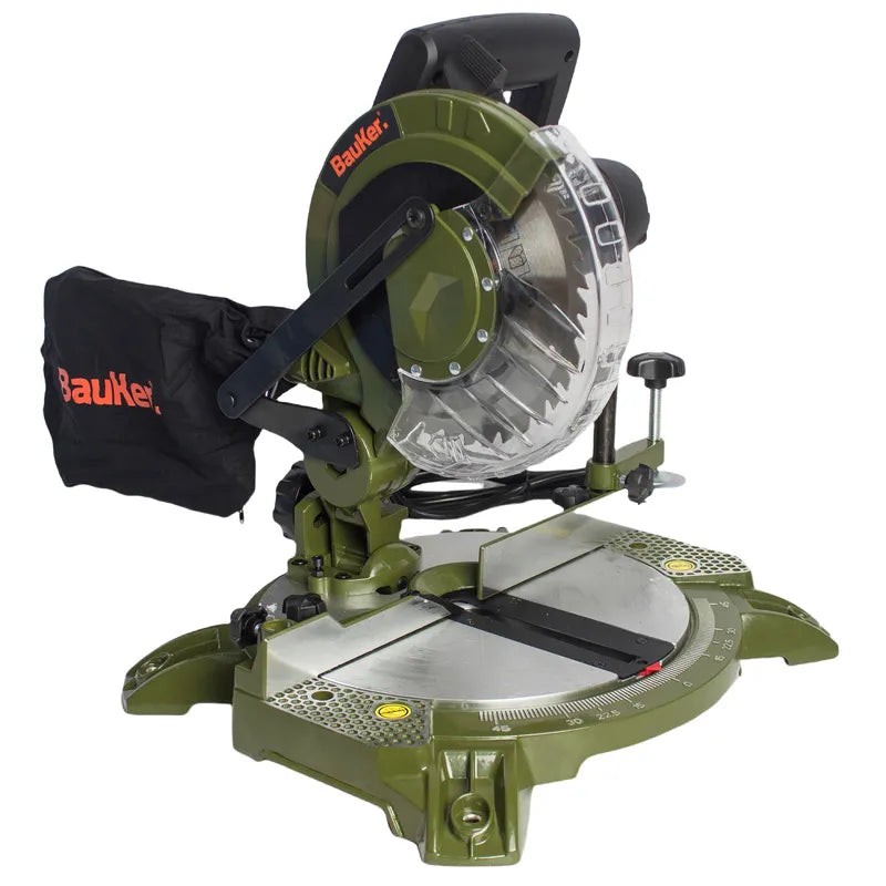 BAUKER Ingleteadora eléctrica 8 1/4" 1400W