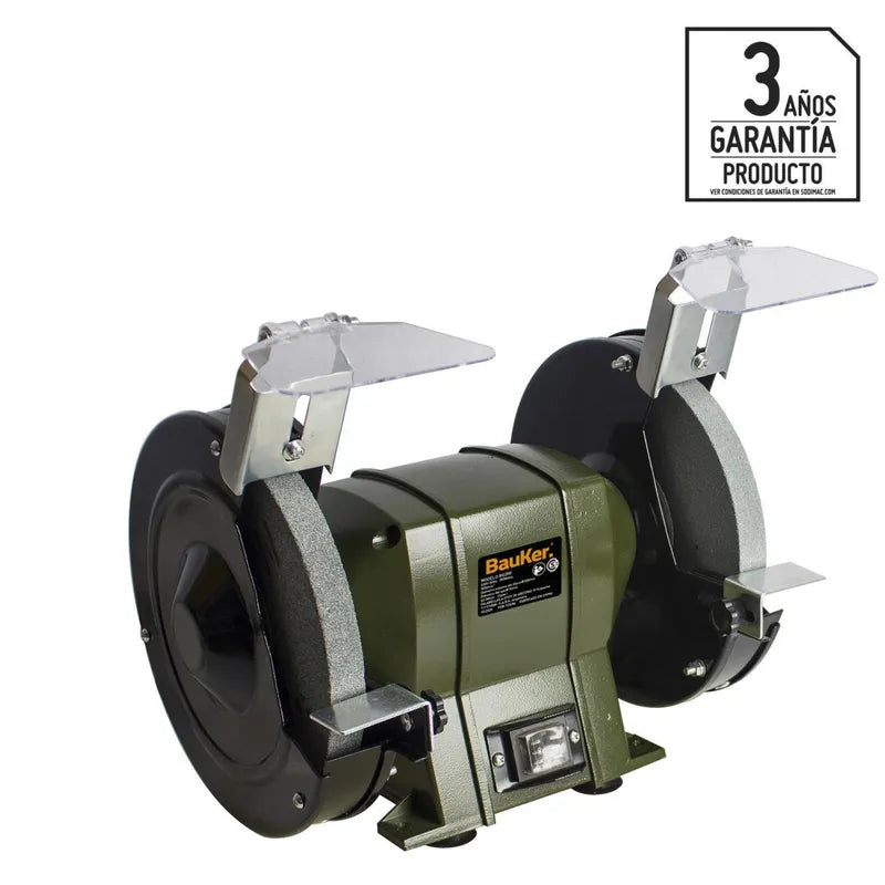 BAUKER Esmeril de Banco Eléctrica 8 " 350 W BG200