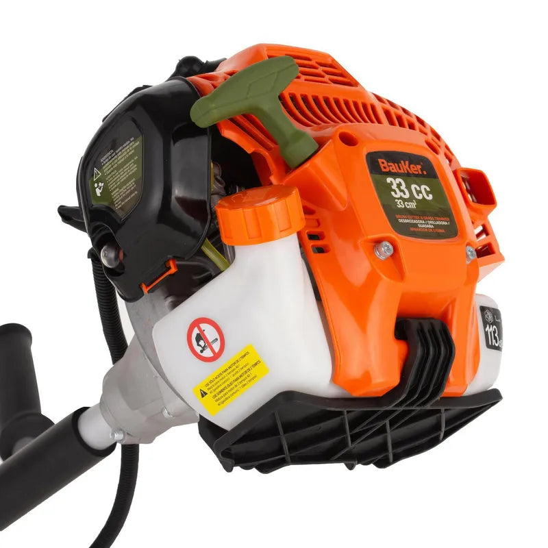 BAUKER Desbrozadora a Combustión 1,2 HP 33 cc
