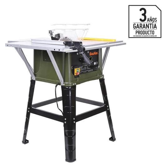 BAUKER Sierra de Banco Eléctrica 10 " 1500 W TS2546