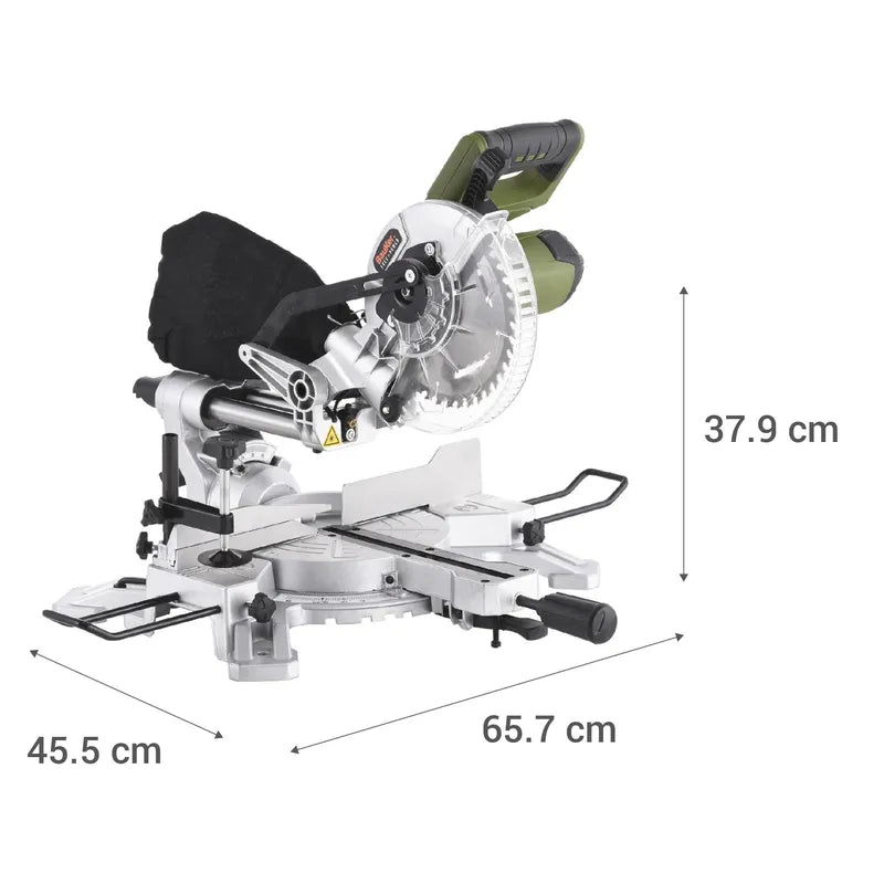 BAUKER Sierra Ingleteadora Inalámbrica 7 1/4" 18V Sin Batería