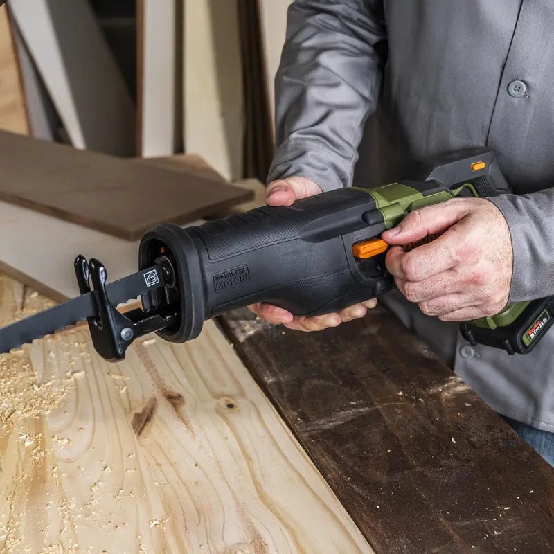 BAUKER Sierra Sable Inalámbrica 20 V Brushless sin Batería