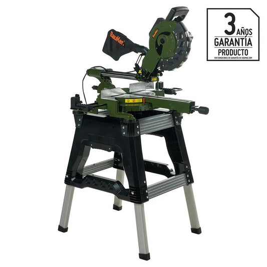 BAUKER Sierra ingleteadora eléctrica 10" 2000W