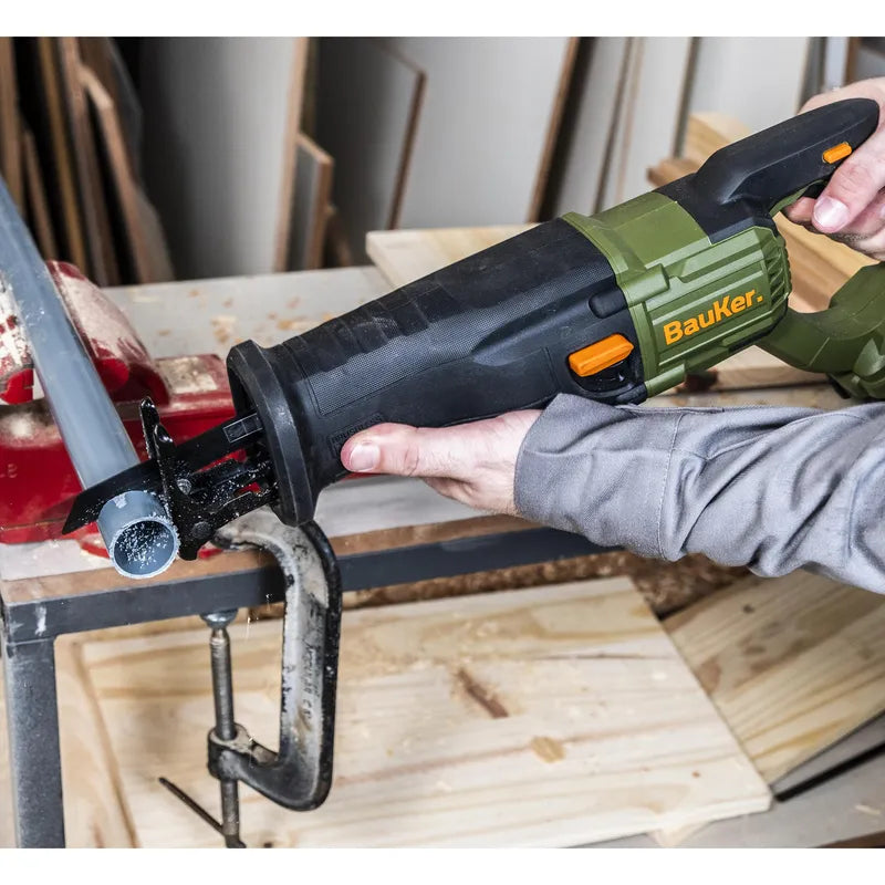 BAUKER Sierra Sable Inalámbrica 20 V Brushless sin Batería