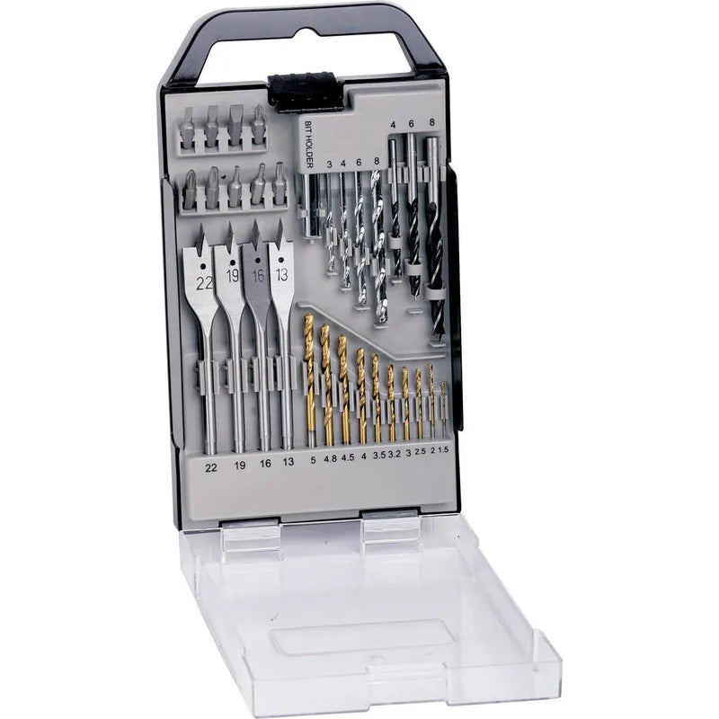 BAUKER Set de brocas 31 unidades