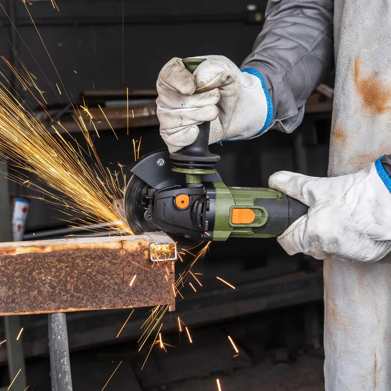 BAUKER Esmeril 4 1/2"- 5" Inalámbrico 20 V Brushless + 1 Batería 4 AH + 1 Cargador