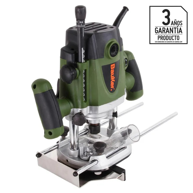 BAUKER Fresadora eléctrica 1500W