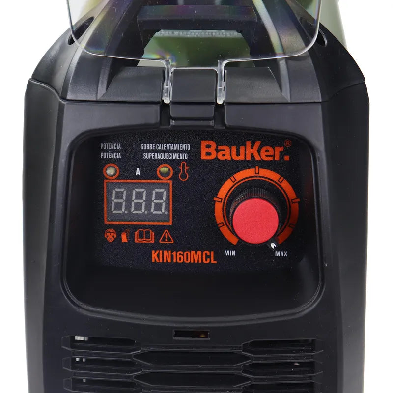 BAUKER Soldadora inverter 160 amp 220v