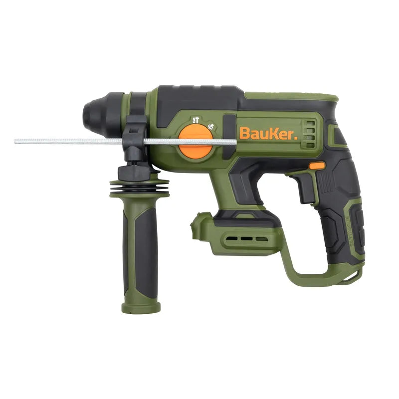 BAUKER Rotomartillo SDS Plus Inalámbrico 20 V Brushless + 1 Batería 4 AH + Cargador