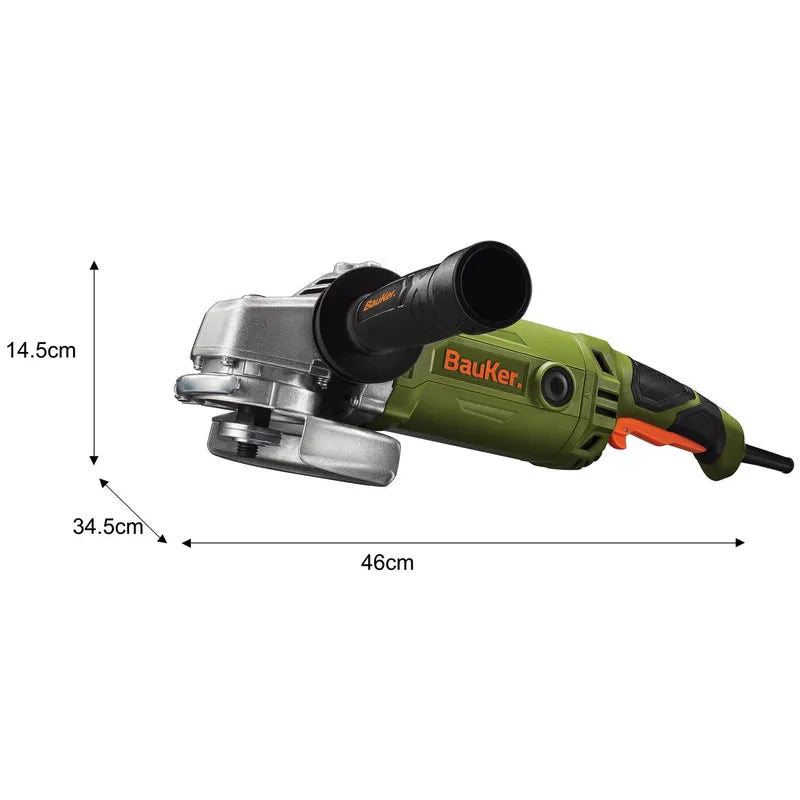 BAUKER Esmeril angular eléctrico 7" 2100W