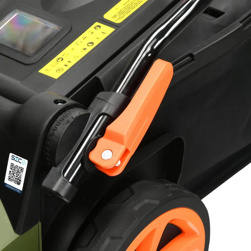 BAUKER Cortadora de pasto eléctrica 1600 W