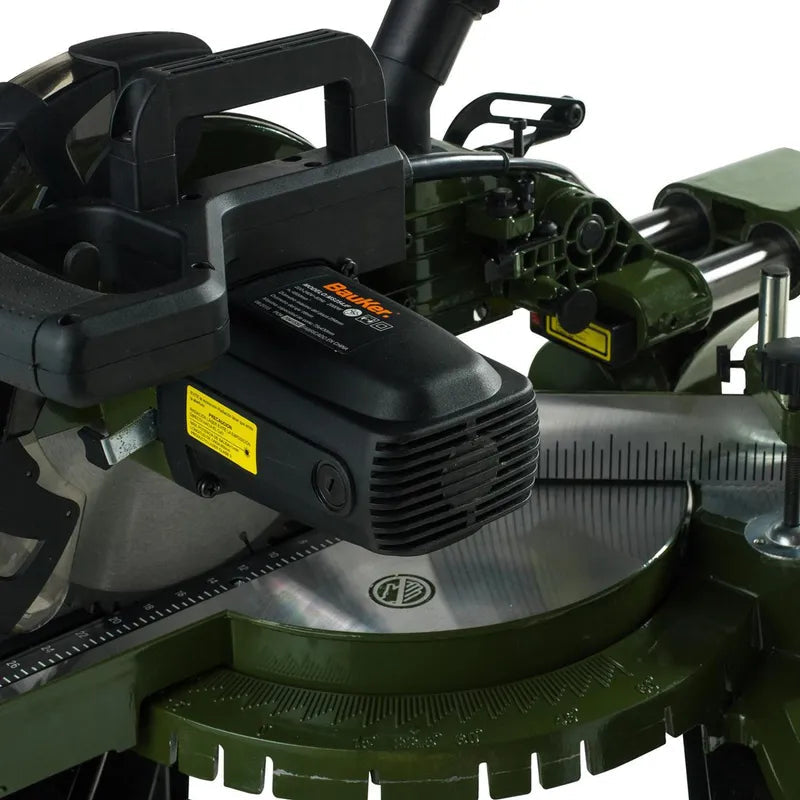 BAUKER Sierra ingleteadora eléctrica 10" 2000W