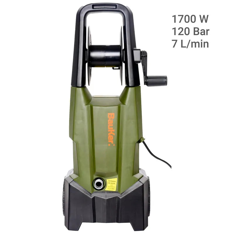 BAUKER Hidrolavadora Eléctrica 1700 W 120 Bar Smart extra