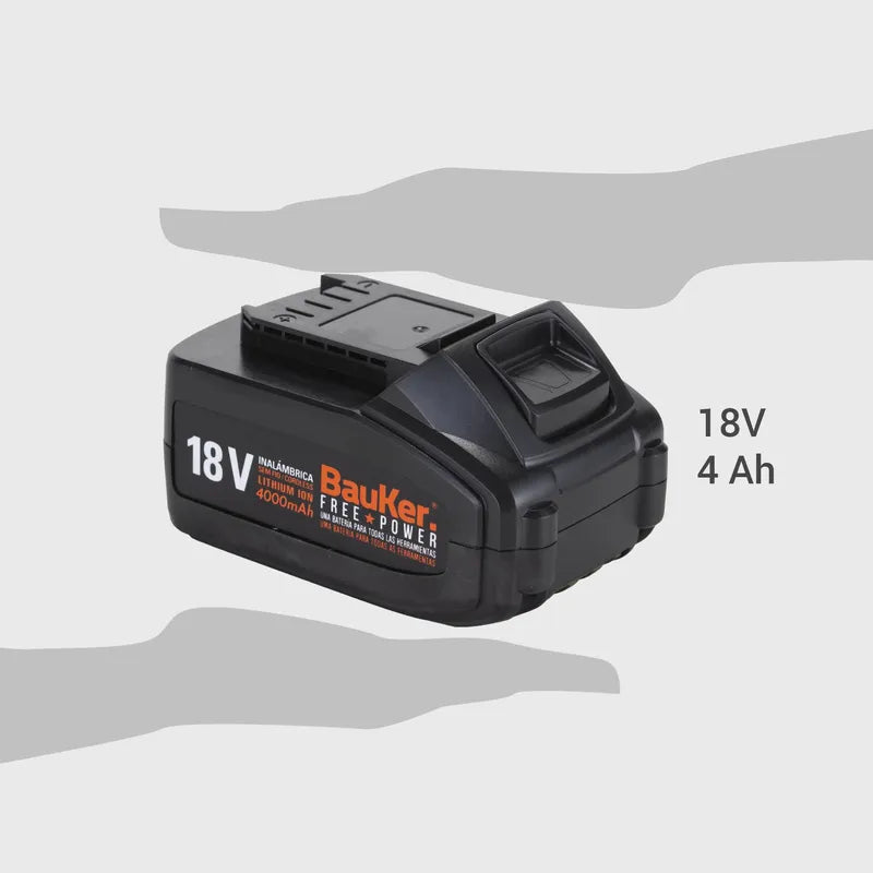 BAUKER 4.7 (81) Batería recargable 18V 4,0 Ah