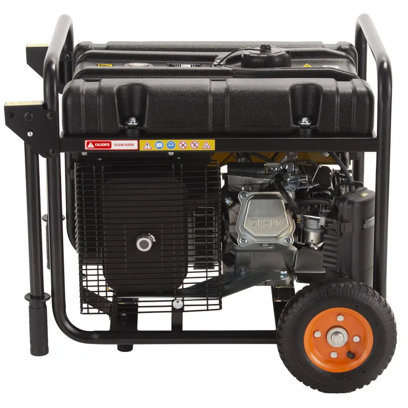 BAUKER Generador Eléctrico a Gasolina Partida Manual 2200 W 15 l