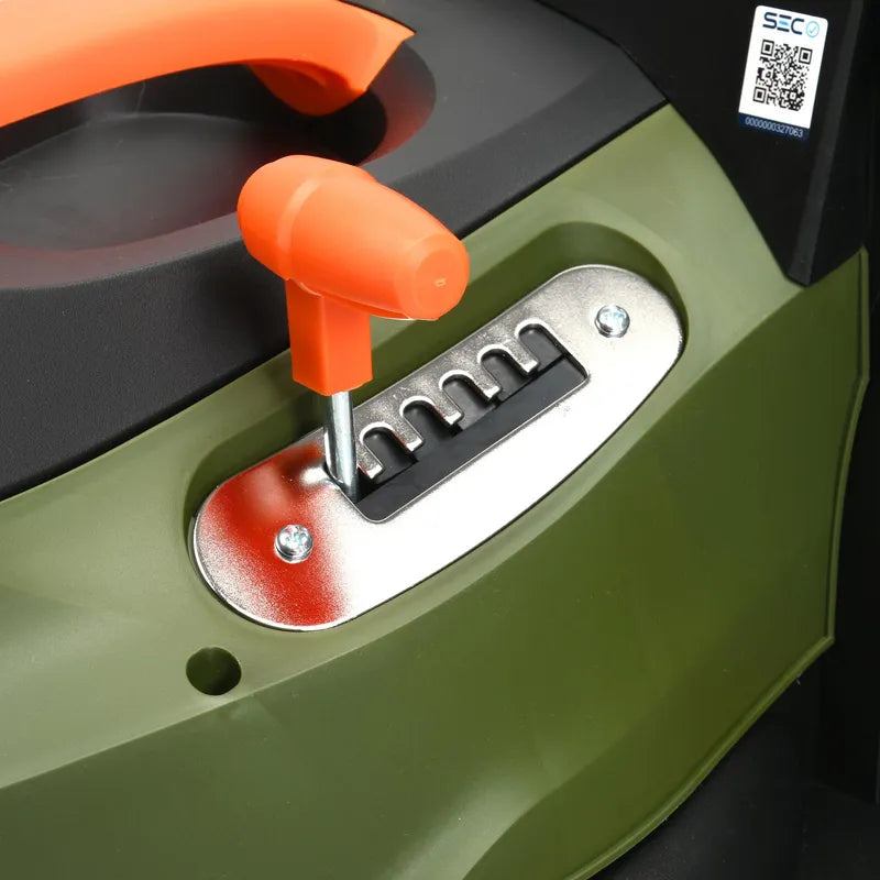 BAUKER Cortadora de pasto eléctrica 1600 W
