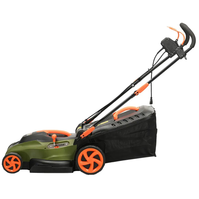 BAUKER Cortadora de pasto eléctrica 1600 W