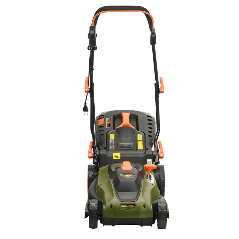 BAUKER Cortadora de pasto eléctrica 1600 W
