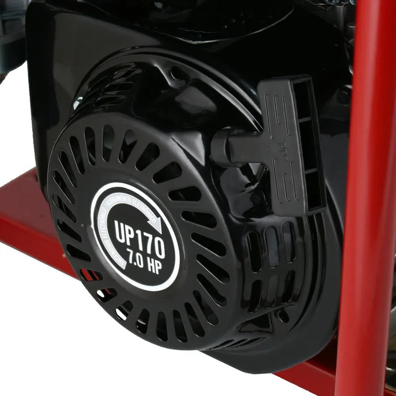BAUKER Generador Eléctrico a Gasolina Partida Manual 2000 W 15 l