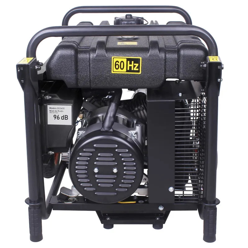 BAUKER Generador a Gasolina Partida Manual 3000 W 15 l