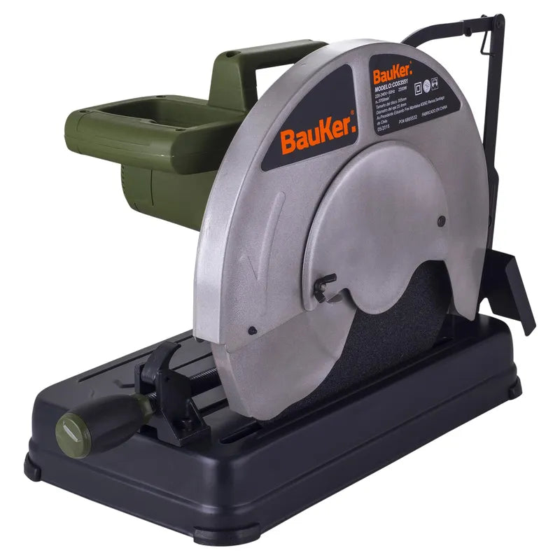 BAUKER Tronzadora eléctrica 14" 2000W