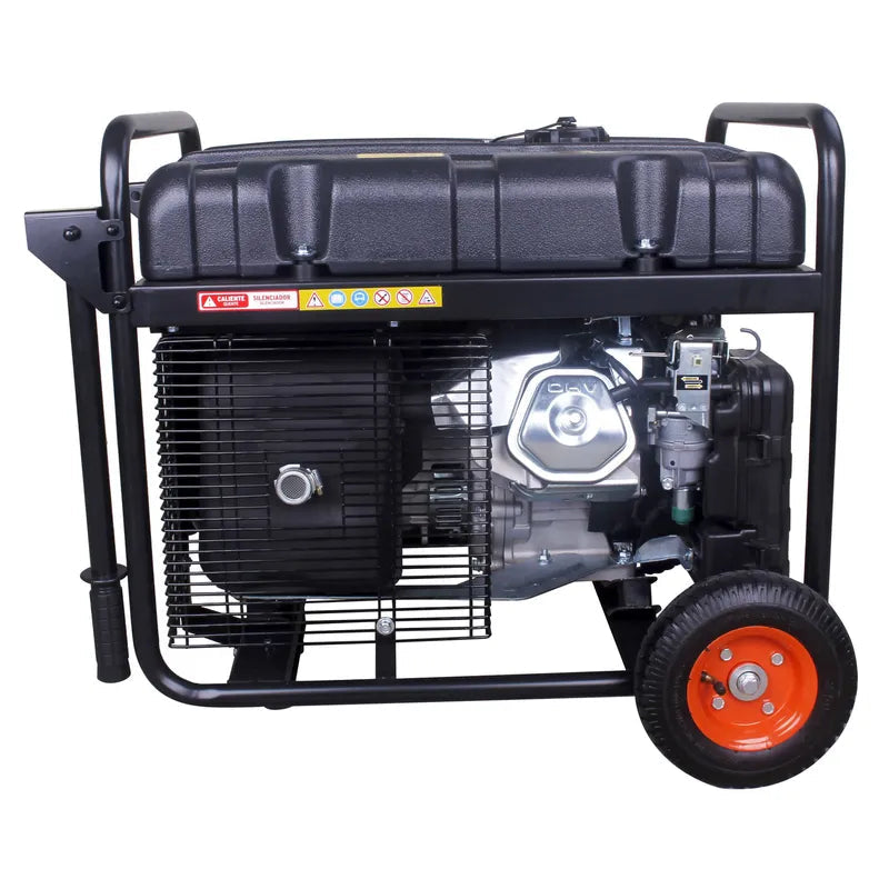 BAUKER Generador a Gasolina Partida Eléctrica 6000 W 25 l