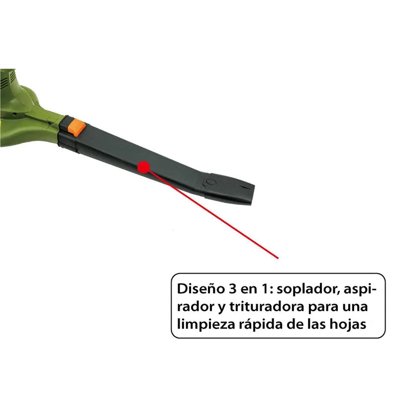 BAUKER Soplador Aspirador 1300 W 220 V