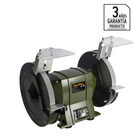 BAUKER Esmeril de Banco Eléctrica 8 " 350 W BG200