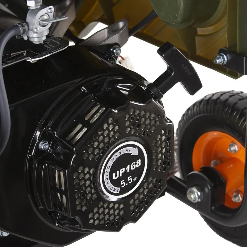 BAUKER Generador Eléctrico a Gasolina Partida Manual 3000 W 15 l