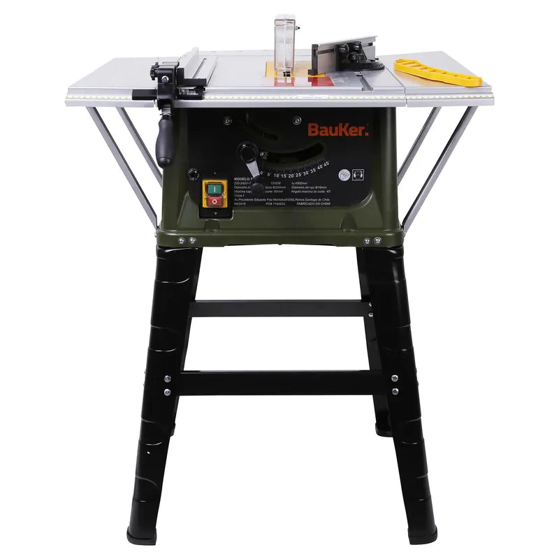 BAUKER Sierra de Banco Eléctrica 10 " 1500 W TS2546