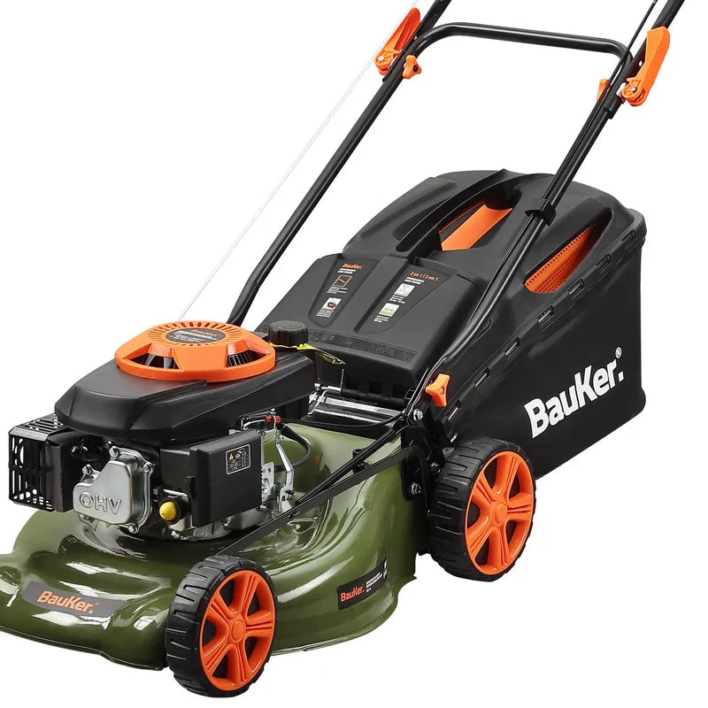 BAUKER Cortacésped con colector 146