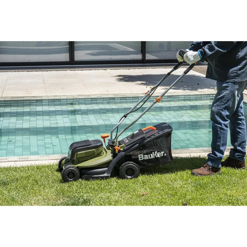 BAUKER Cortacesped Inalámbrico 20 V sin Batería ni Cargador