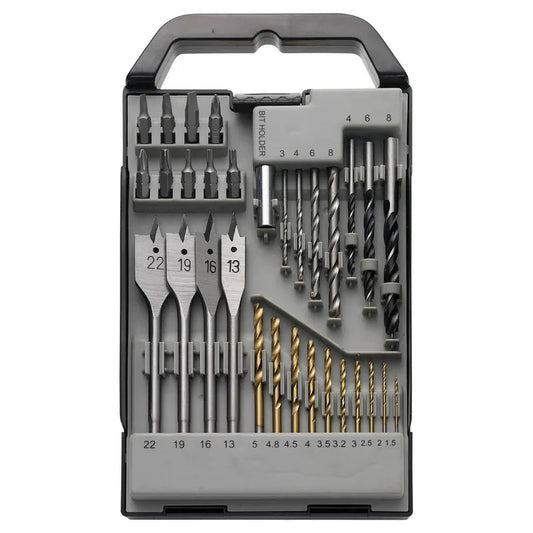 BAUKER Set de brocas 31 unidades