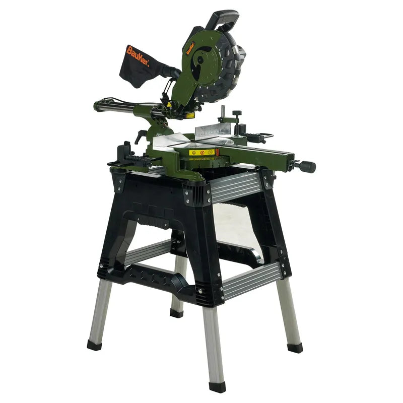 BAUKER Sierra ingleteadora eléctrica 10" 2000W