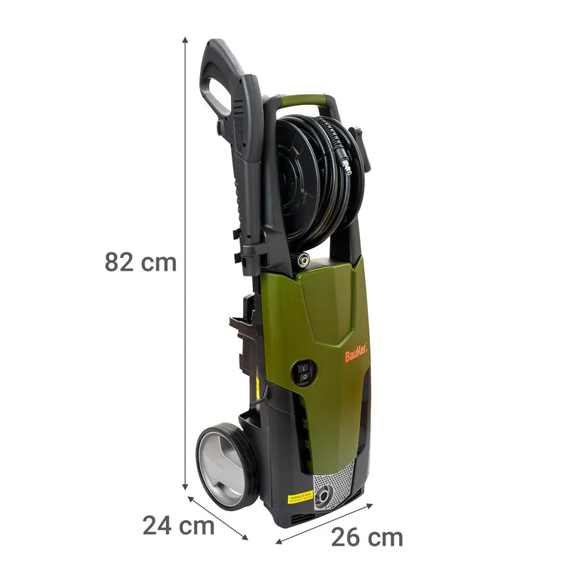 BAUKER Hidrolavadora Eléctrica 2200 W 155 Bar STM 160