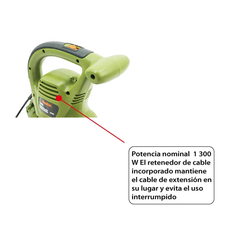 BAUKER Soplador Aspirador 1300 W 220 V