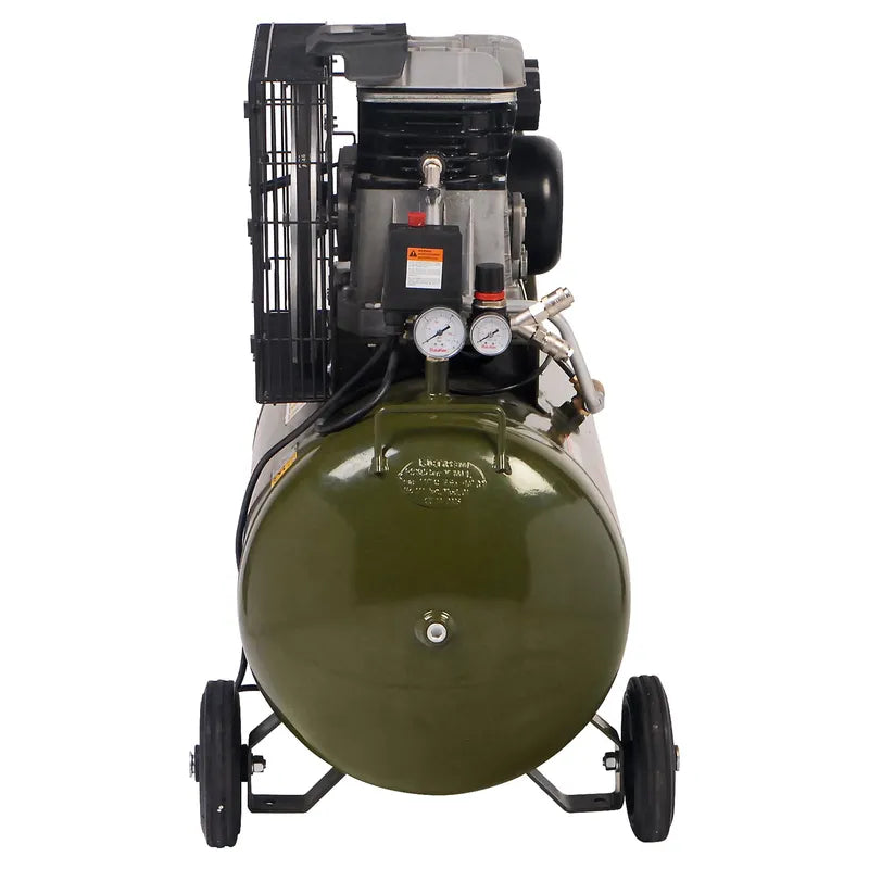BAUKER Compresor de Aire Portátil 2 HP 100 Litros AB100 248