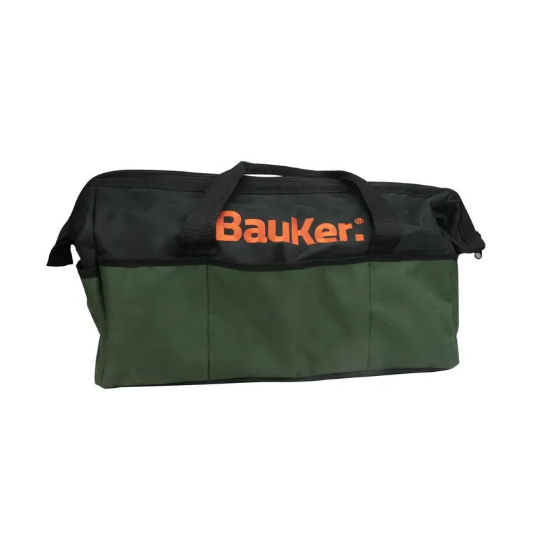 BAUKER Taladro inalámbrico percutor + sierra circular + sierra caladora 18V