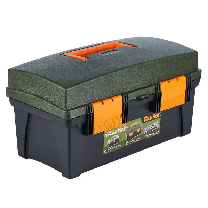 BAUKER Set cajas 16" y 12" con bandeja