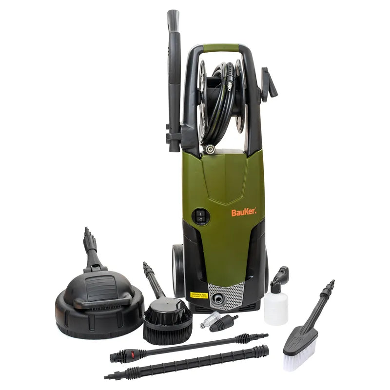 BAUKER Hidrolavadora Eléctrica 2200 W 155 Bar STM 160