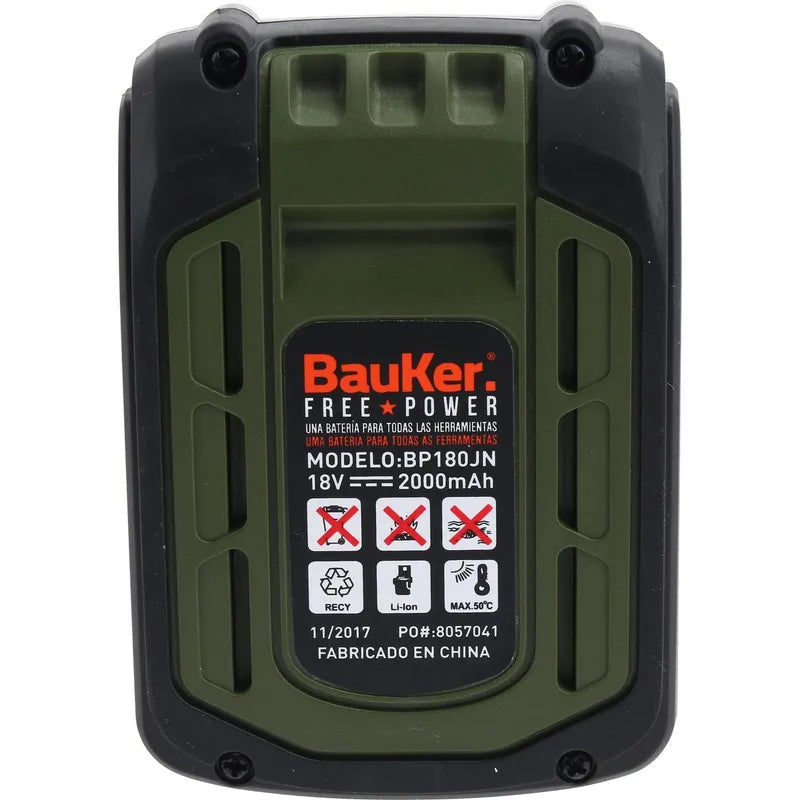 BAUKER Batería recargable 18V 2,0 Ah
