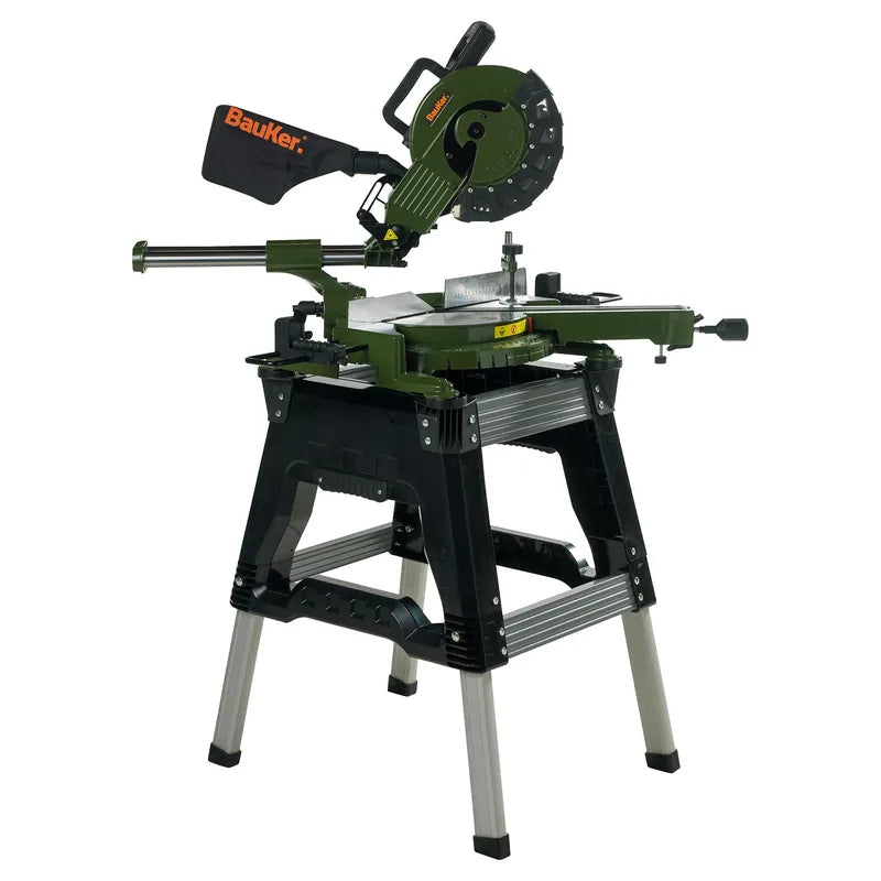 BAUKER Sierra ingleteadora eléctrica 10" 2000W