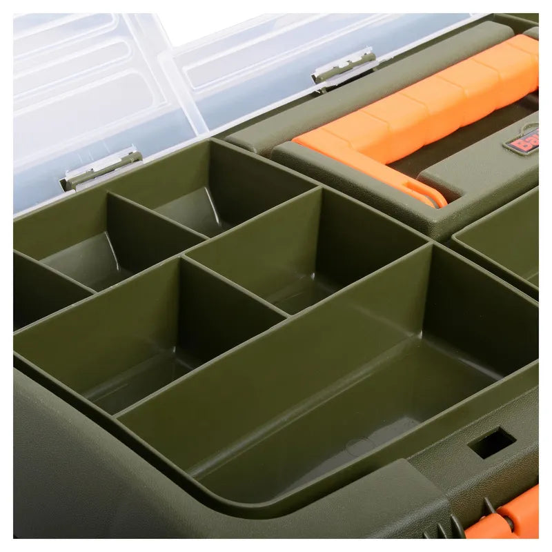 BAUKER Set cajas de herramientas 14" + 22
