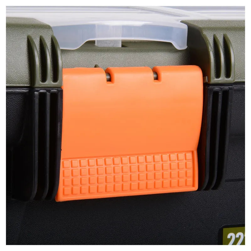 BAUKER Set cajas de herramientas 14" + 22