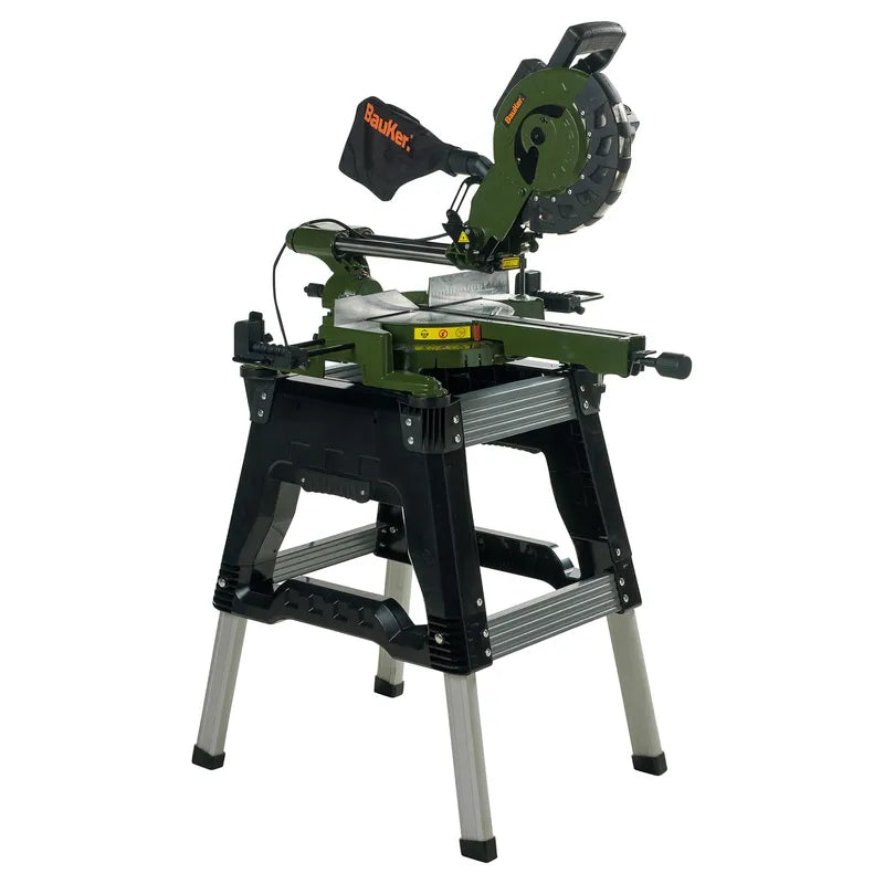 BAUKER Sierra ingleteadora eléctrica 10" 2000W