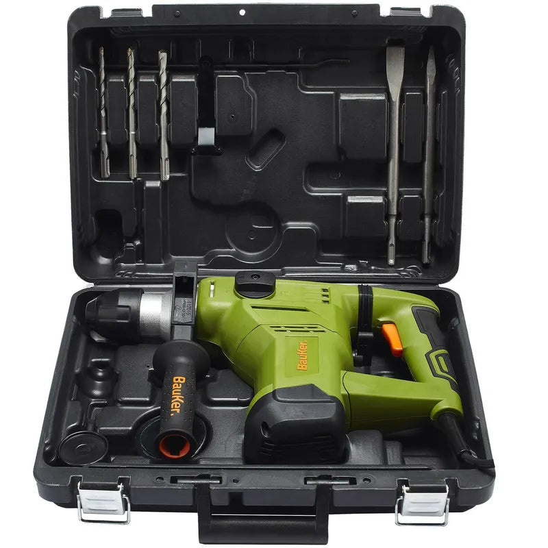 BAUKER Rotomartillo eléctrico 1500W 5.0 J
