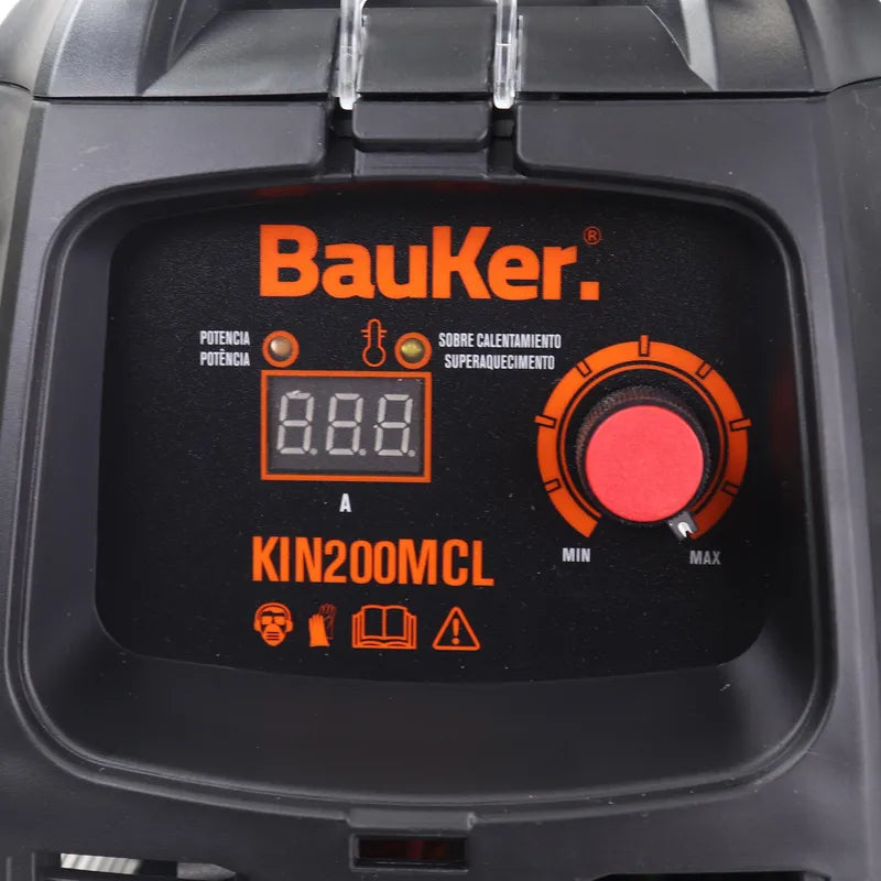 BAUKER Soldadora inverter 200 amp 220v
