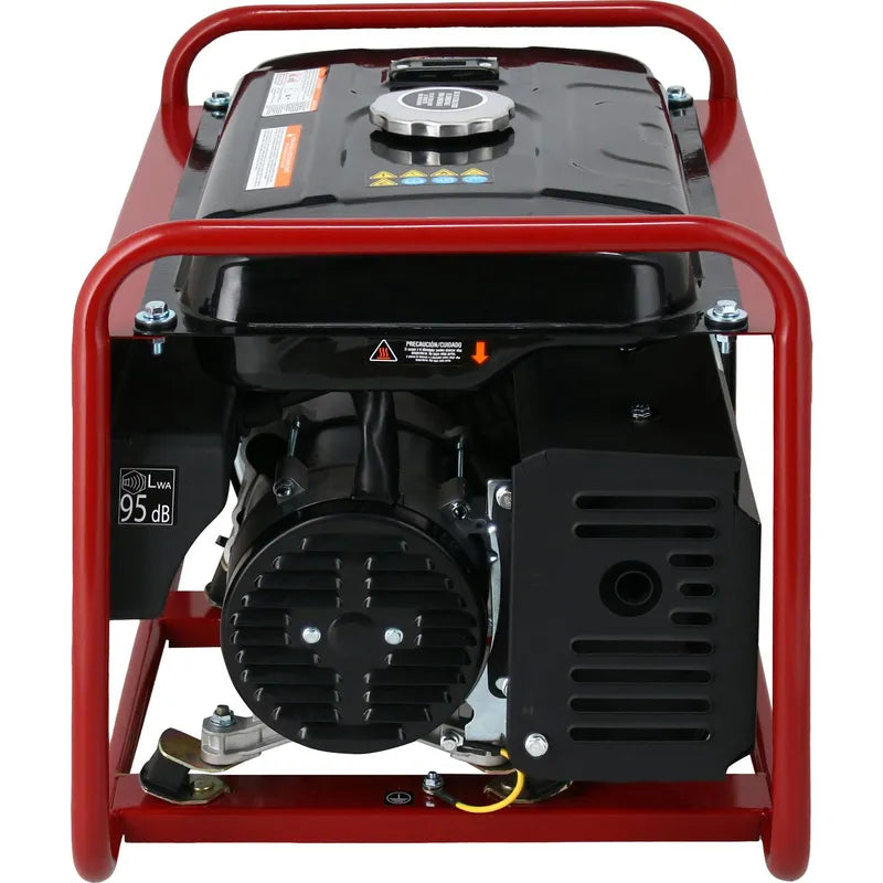 BAUKER Generador Eléctrico a Gasolina Partida Manual 2000 W 15 l